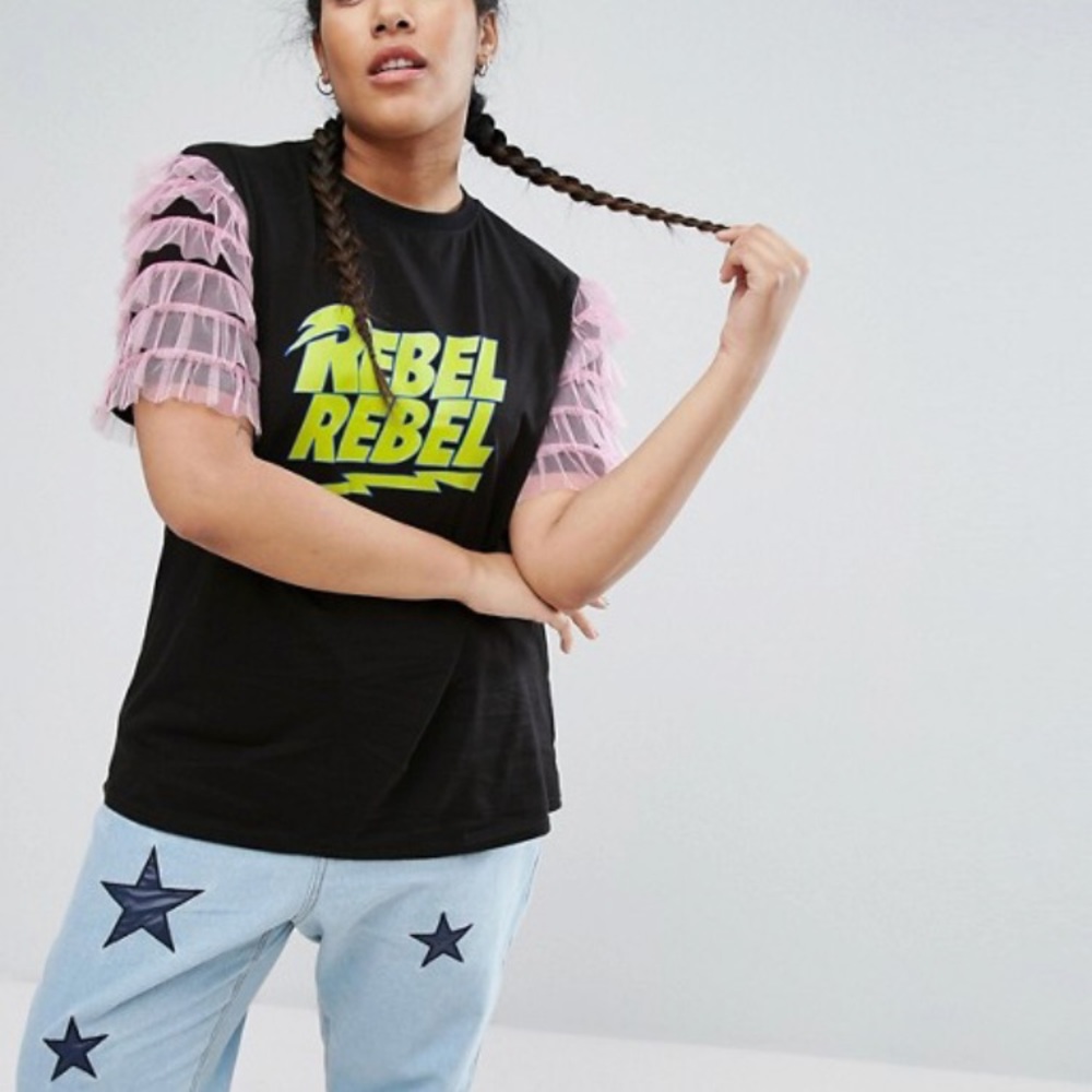 ASOS CURVE tee❤️